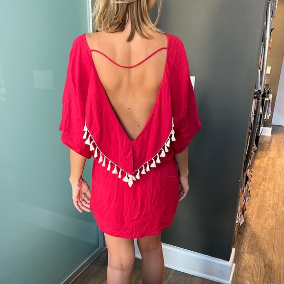 Red Pool Dress - Cia Maritima - Small - Picture 3 of 6